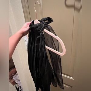 Black Halter Bodysuit